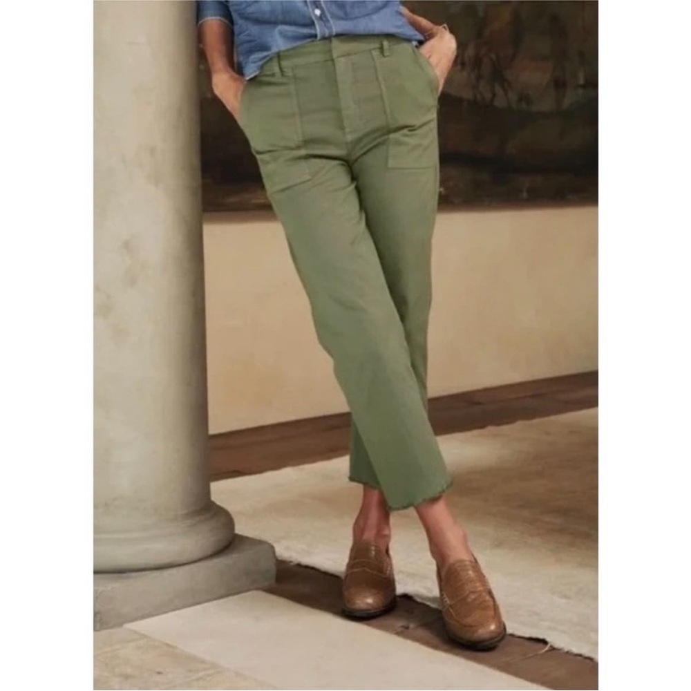 Frank & Eileen Blackstone Pant Utility Pant in Army Green